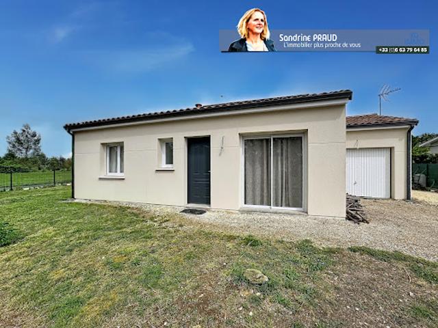 Vente Maison 3 pièces 73 m2 La Roche Chalais