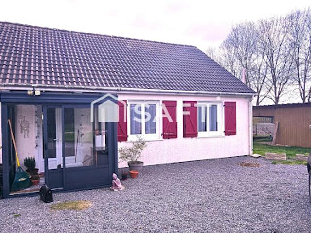 Vente Maison 3 pièces 76 m2 Bacqueville