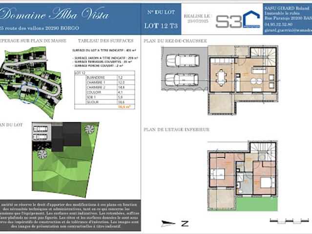 Vente Maison 3 pièces 77 m2 Borgo