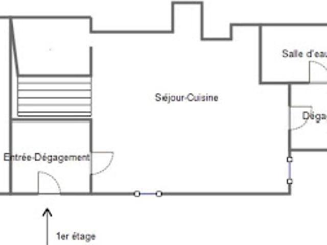 Vente Maison 3 pièces 78.57 m2 Graissessac