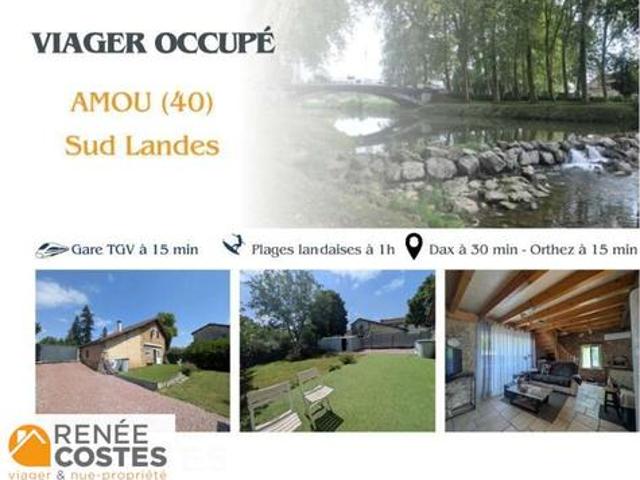 Vente Maison 3 pièces 78 m2 Amou