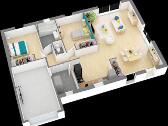 Vente Maison 3 pièces 79 m2 Paron