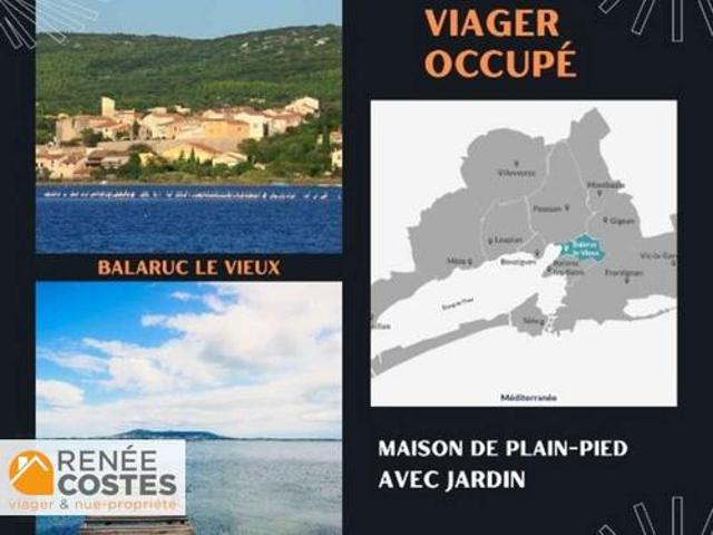 Vente Maison 3 pièces 80 m2 Balaruc le Vieux