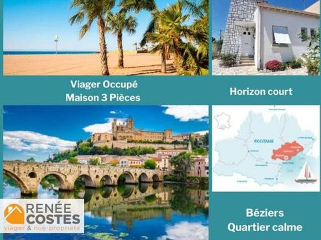 Vente Maison 3 pièces 80 m2 Beziers