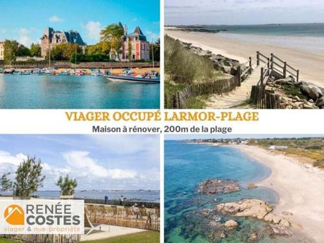 Vente Maison 3 pièces 80 m2 Larmor Plage