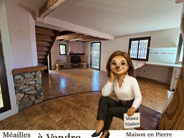 Vente Maison 3 pièces 80 m2 Méailles
