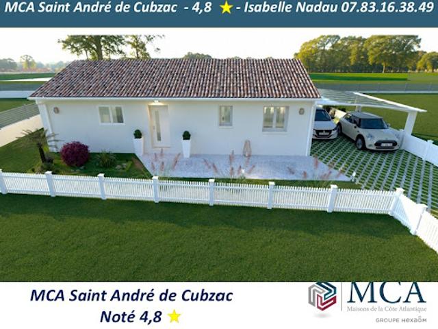 Vente Maison 3 pièces 80 m2 Saint André de Cubzac