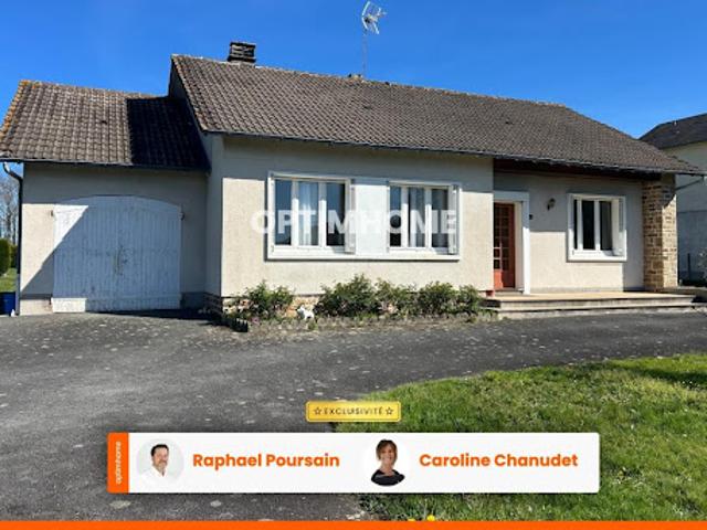 Vente Maison 3 pièces 81 m2 Châteauponsac