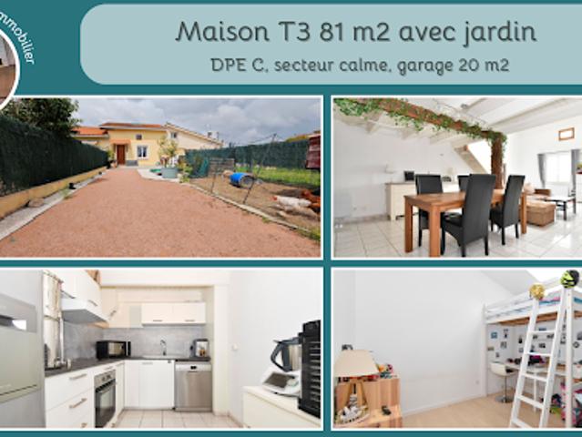 Vente Maison 3 pièces 81 m2 Seysses