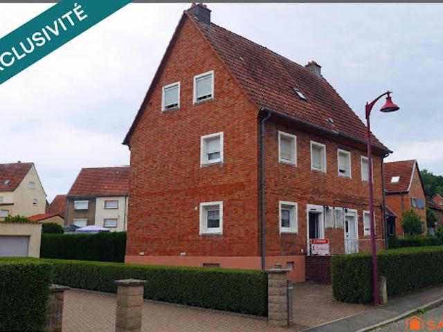 Vente Maison 3 pièces 85 m2 Folschviller