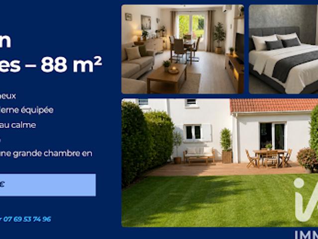 Vente Maison 3 pièces 88 m2 Broglie
