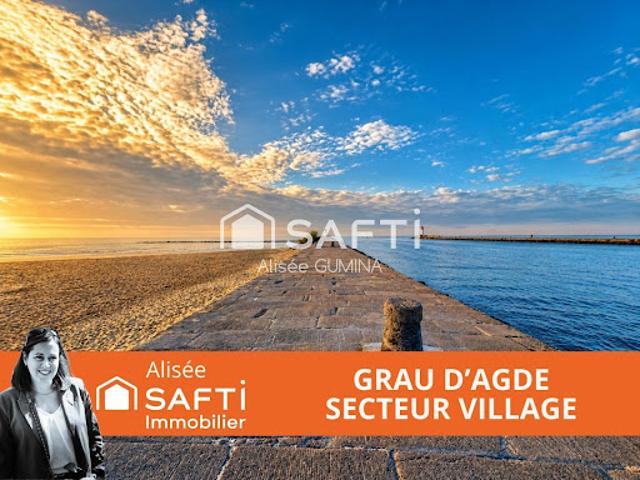 Vente Maison 3 pièces 88 m2 Grau d'Agde