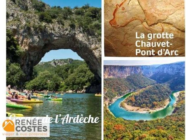 Vente Maison 3 pièces 91 m2 Vallon Pont d'Arc