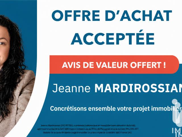 Vente maison 3 pièces Canet plage 66