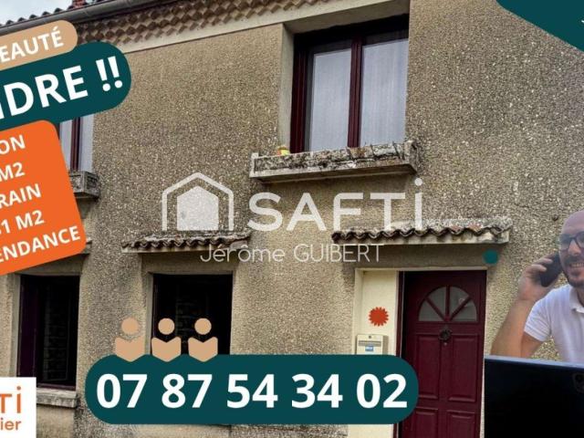 Vente maison 3 pièces Argentonnay 79