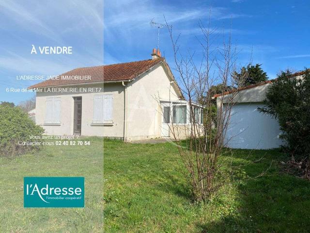 Vente maison 3 pièces La Bernerie en Retz 44