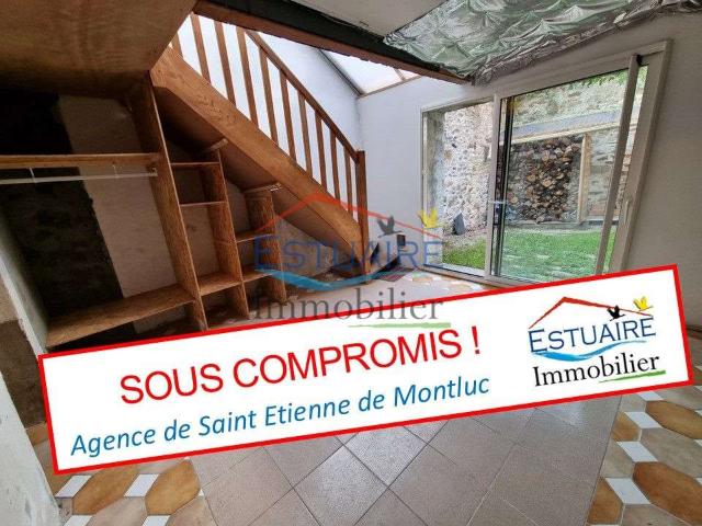 Vente maison 3 pièces Saint Étienne de Montluc 44