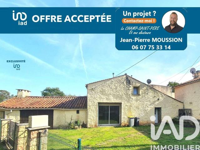 Vente maison 3 pièces Saint Vincent sur Graon 85