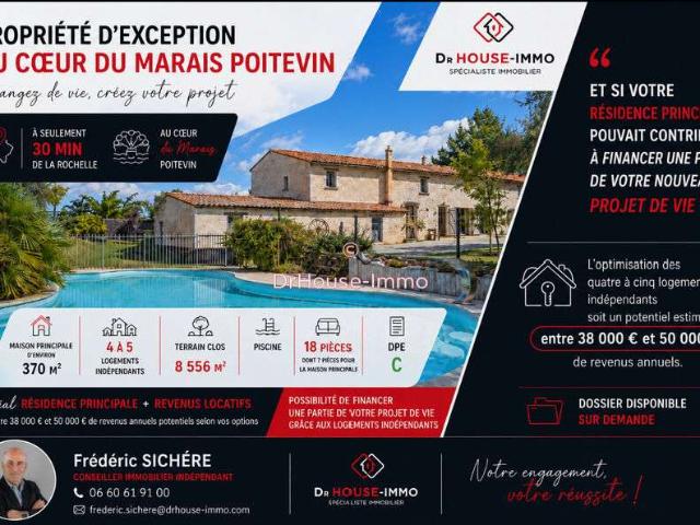 Vente maison 10 pièces Marans 17
