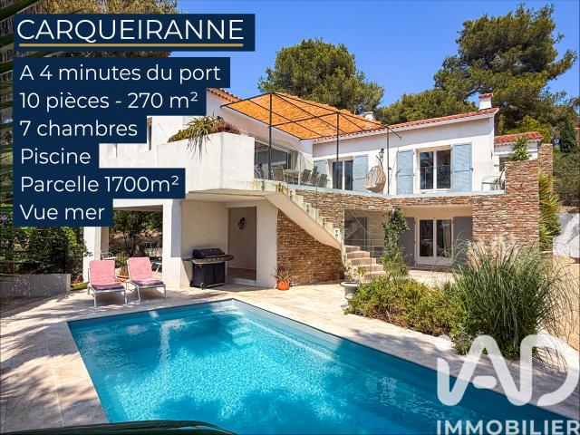 Vente maison 10 pièces Carqueiranne 83