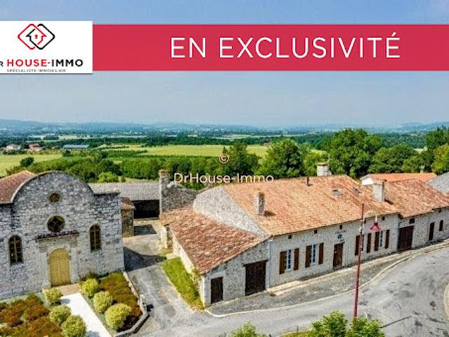 Vente Maison 10 pièces 250 m2 Lacépède