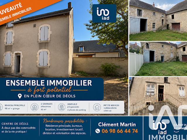 Vente Maison 10 pièces 211 m2 Deols