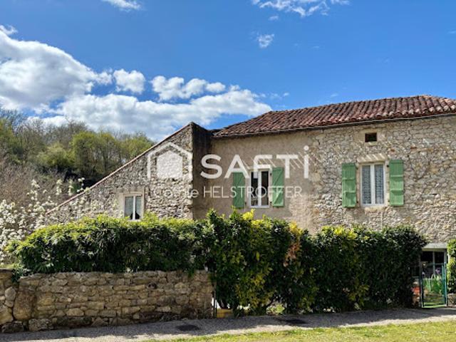 Vente Maison 10 pièces 237 m2 Saint Vincent Rive d'Olt