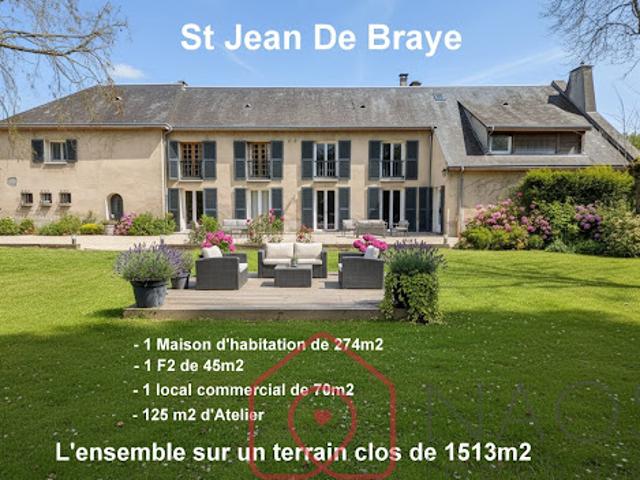 Vente Maison 10 pièces 389 m2 Saint Jean de Braye