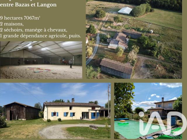 Vente maison 12 pièces Langon 33