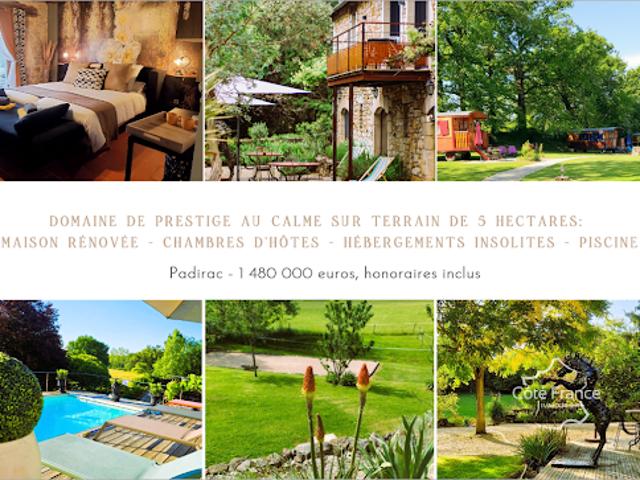 Vente Maison 12 pièces 394 m2 Padirac