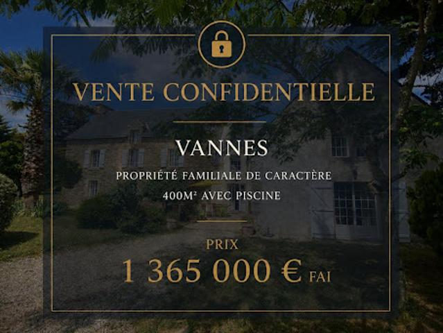 Vente Maison 12 pièces 426 m2 Vannes