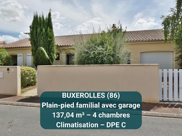 Vente Maison 6 pièces 137.04 m2 Buxerolles