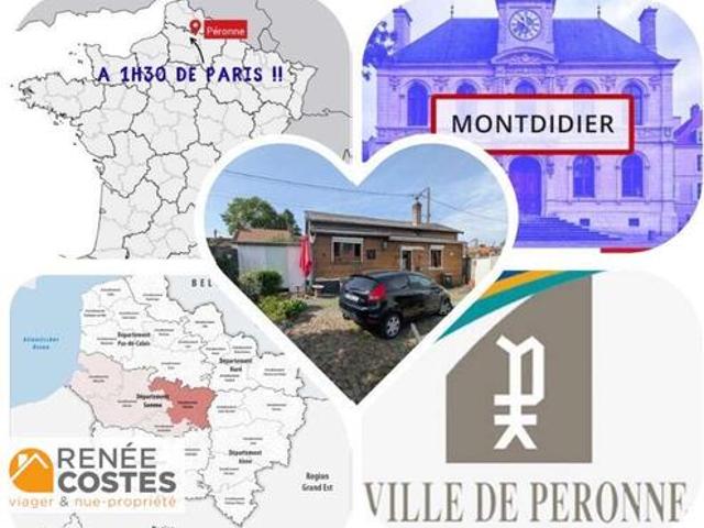 Vente Maison 2 pièces 73 m2 Peronne