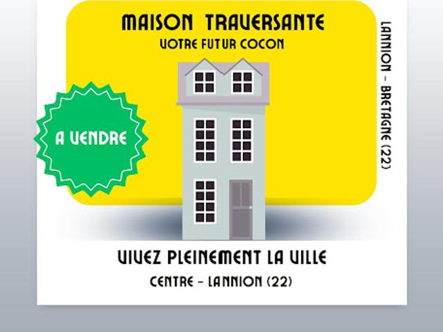 Vente Maison de ville 7 pièces 123 m2 Lannion