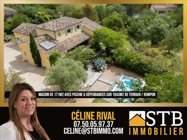 Vente Maison 7 pièces 171 m2 Rompon