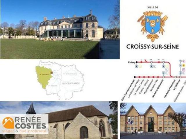 Vente Maison 7 pièces 172 m2 Croissy sur Seine