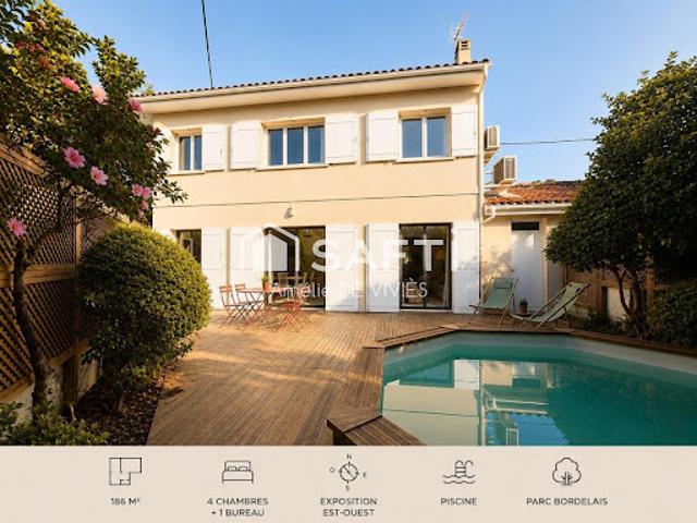Vente Maison 7 pièces 186 m2 Bordeaux