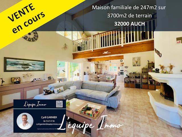 Vente Maison 7 pièces 247 m2 Auch