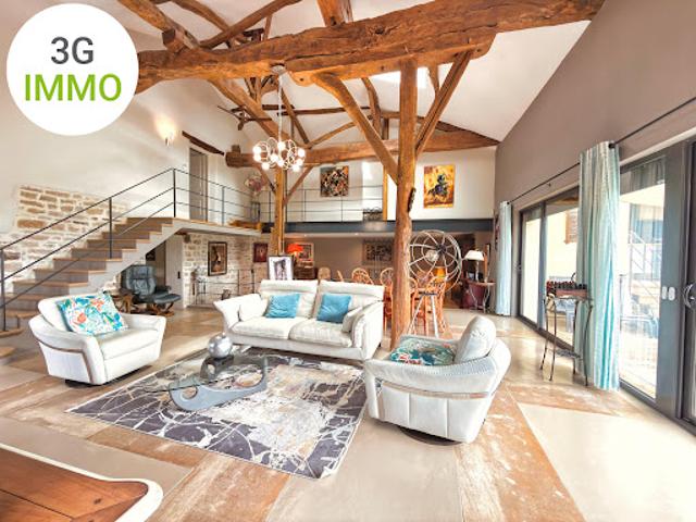 Vente Maison 7 pièces 268 m2 Saint Didier sur Chalaronne