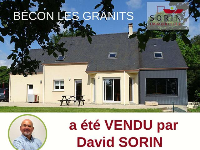 Vente maison 7 pièces Bécon les Granits 49