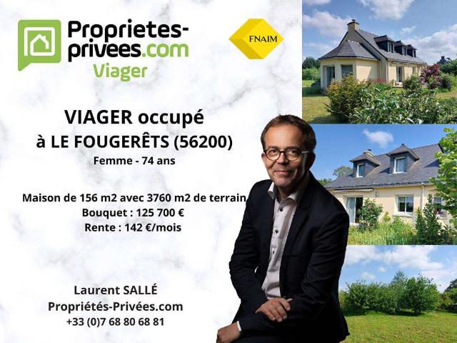 Vente maison 7 pièces Les Fougerêts 56