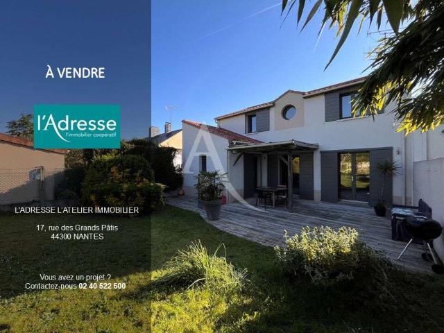 Vente maison 7 pièces Nantes Chantrerie 44