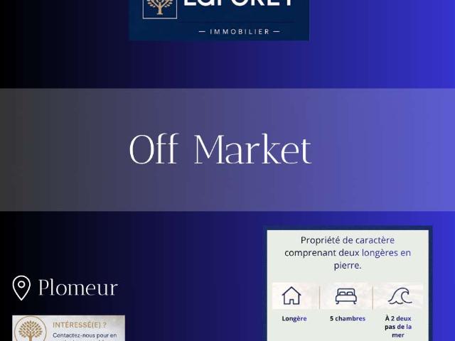 Vente maison 7 pièces Plomeur 29