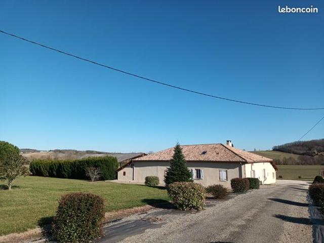 Vente | Maison | 7p | 4ch | 180 m² | Molières | Terrasse · Piscine