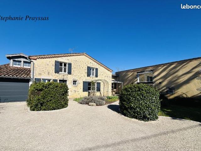 Vente | Maison | 7p | 4ch | 200 m² | Nérac | Terrasse · Jardin
