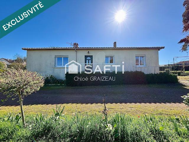 Vente Maison 4 pièces 106 m2 La Chapelle Saint Laurent