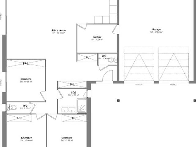 Vente Maison 4 pièces 109 m2 Joue les tours