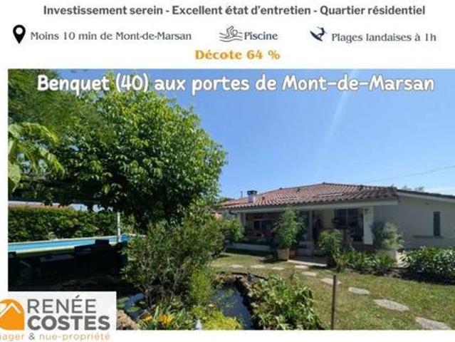 Vente Maison 4 pièces 100 m2 Mont de Marsan