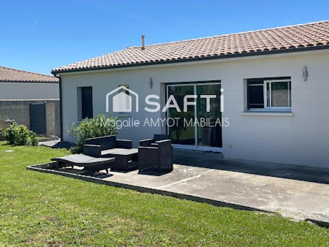 Vente Maison 4 pièces 100 m2 Jarnac Champagne