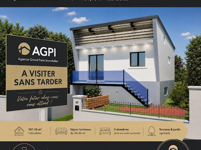 Vente Maison 4 pièces 101 m2 Chevreuse